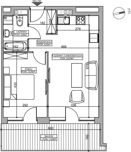 Apartament nr M21