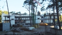 sierpień 2015 - II piętro w budowie