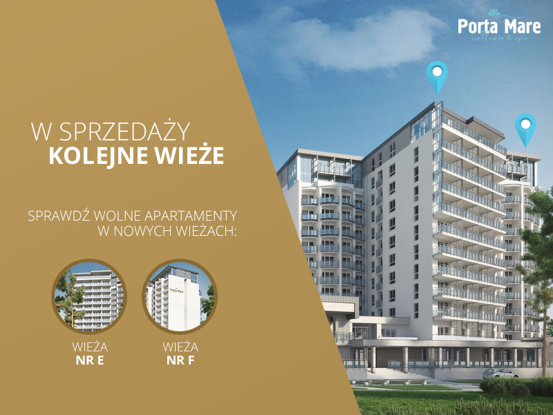 Nowe apartamenty nad morzem w sprzedaży